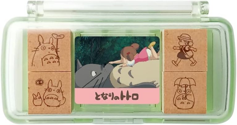Beverly Ghibli My Neighbor Totoro Stamp Hanko Mini Stamp Mei-chan SGM-014 - Image 1